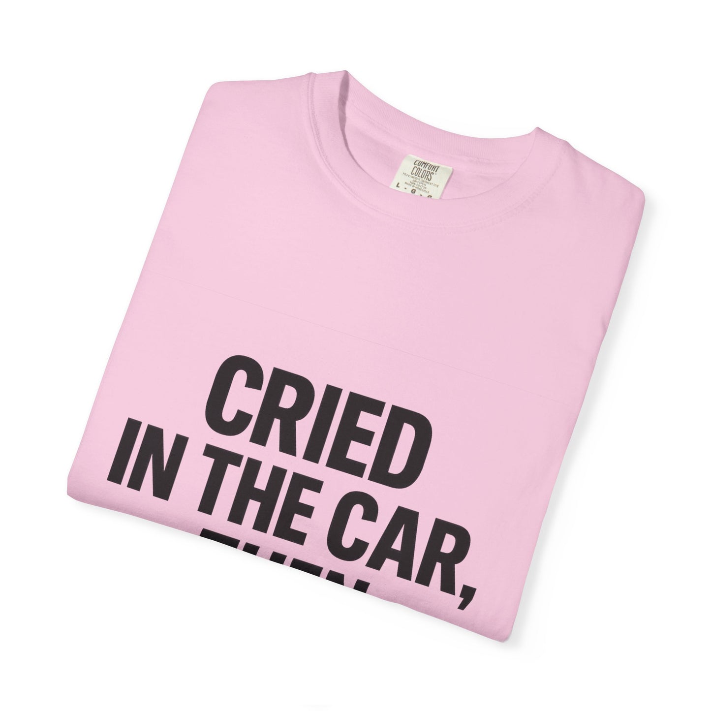 Cried in the Car, Then Slayed T-Shirt