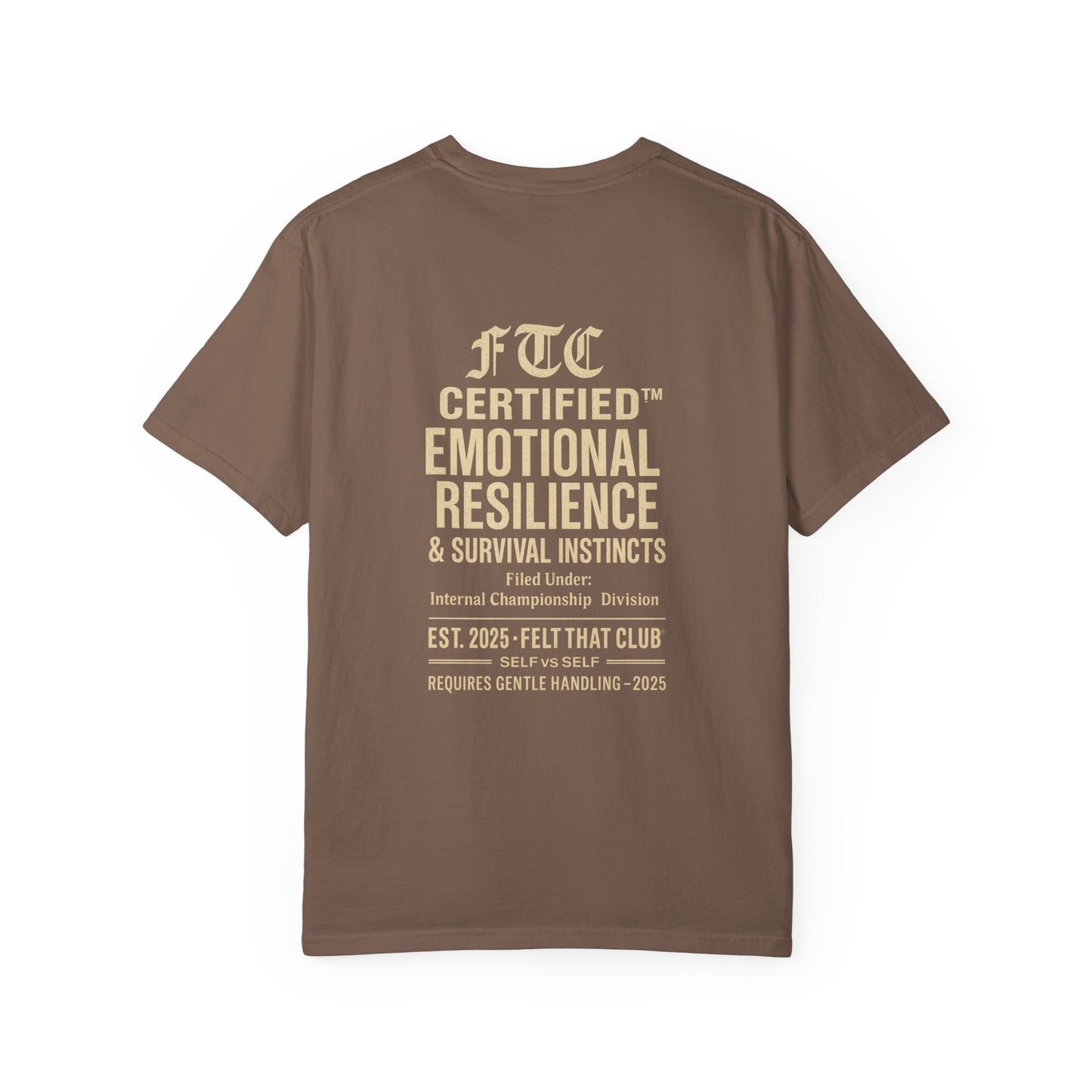 Felt That Club® Unisex T-shirt - Self vs Self (2025 Edition)